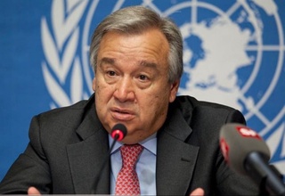 BMT Bosh kotibi: “Ikkita alohida davlat mavjudligini tan olish Yaqin Sharqda tinchlikka olib keladi”