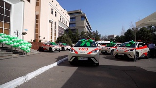 В Узбекистане в службе скорой медицинской помощи начнут использовать электромобили