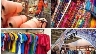 Ўзбекистон тўқимачилик маҳсулоти экспорти 295,3 миллион долларга ошган