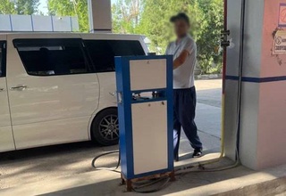 В Хорезмской области оштрафована АГЗС за нарушение правил отпуска сжиженного газа