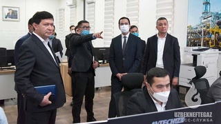 Советник премьер-министра Олимжон Умаров изучил состояние цифровизации в нефтегазовой отрасли