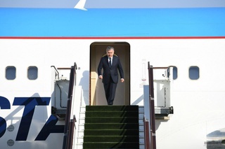 Ўзбекистон Республикаси Президенти Шавкат Мирзиёев Бухородан Тошкентга қайтиб келди