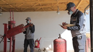 Maishiy gaz ballonlari ogʻir qoldiqdan qanday tozalanadi?