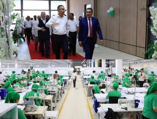 Шри-Ланка инвестициясының қатнасыўында Ферғана ўәлаятында дүньяға белгили «H&amp;M» бренди ушын трикотаж тигиў кәрханасы иске қосылды