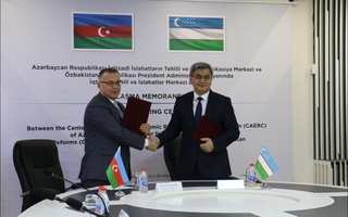 Ўзбекистон ва Озарбайжон иқтисодий таҳлил марказлари ўртасида ўзаро англашув меморандуми имзоланди