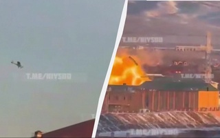 Грознийга дронлар ҳужум қилди