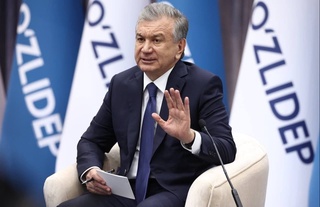 Prezidentlikka nomzod Shavkat Mirziyoyev Namanganda