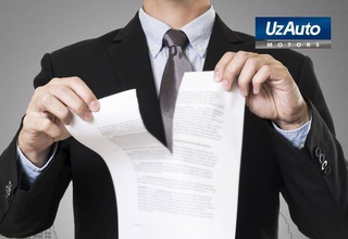 «UzAuto Motors» объявляет о расторжении дилерского соглашения с ООО «Дўстлик Автотеххизмат»