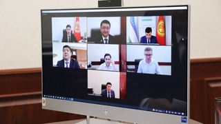 A meeting was held with the head of the Committee of the Parliament of Kyrgyzstan