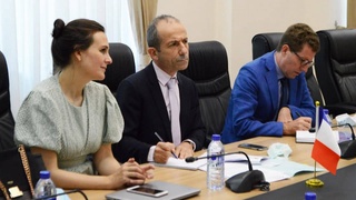 Состоялись переговоры с делегацией Французского агентства развития