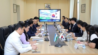 Koreya Respublikasi bilan ikki tomonlama moliyaviy-texnik hamkorlik doirasida qoʻshma loyihalarni amalga oshirilishi muhokama qilindi