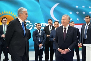 Өзбекстан мен Қазақстан Президенттері «AlmatyFair.ai» көрмесіне барды