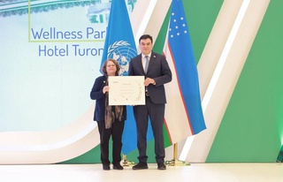 Uzbekistan was awarded for its contribution to ensuring environmental connectivity