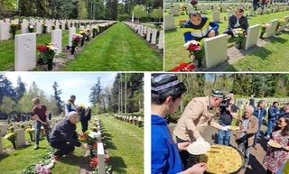 В Нидерландах почтили память узбекских солдат, погибших в Амерсфорте