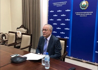 Япония Ташқи ишлар вазирлиги Яқин Шарқ ва Африка департаменти бош директори билан музокаралар бўлиб ўтди