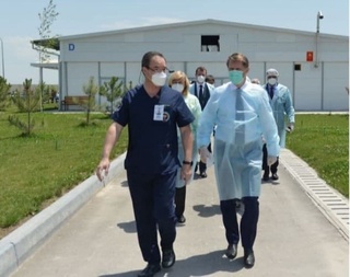 Делегация аъзолари Зангиота туманидаги юқумли касалликлар шифохонасида бўлди