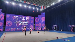 Дар Тошканд марҳилаи Ҷоми ҷаҳон оид ба гимнастикаи бадеӣ оғоз ёфт