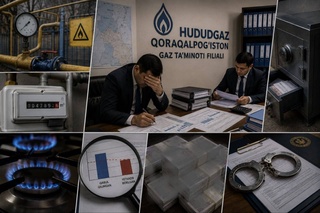 В Каракалпакстане выявлен ущерб на 251,5 млрд сумов из-за необоснованного учета потерь газа