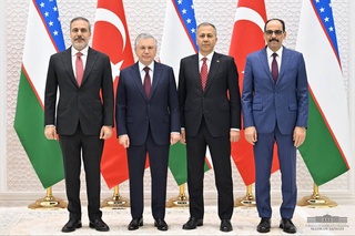 Өзбекстан Президенті Түркия делегациясын қабылдады