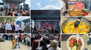 Фестиваль узбекского плова прошел в Приморском крае России