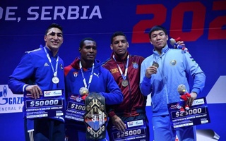 Чемпионат мира по боксу: серебряной и бронзовой медалями наша команда завершила турнир, войдя в десятку сильнейших