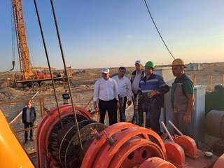 На ГП «Навоийуран» запущены новые буровые установки