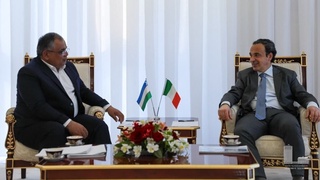 Италия Республикасининг Ўзбекистондаги Фавқулодда ва мухтор элчиси Навоийда бўлди