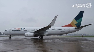 Египетская авиакомпания Red Sea Airlines совершила первый рейс в Ташкент