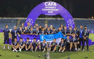 Женская сборная Узбекистана по футболу стала победителем чемпионата CAFA-2022 в Душанбе