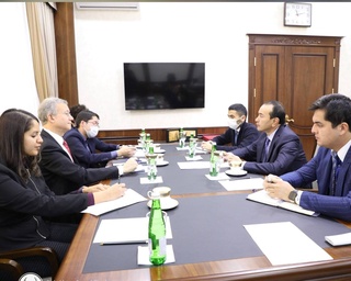 Озодбек Назарбеков АҚШ элчиси билан учрашди