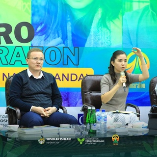 Агромарафон маёғи ёшлар қўлида