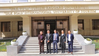 Представители Посольства Франции посетили Международный университет туризма «Шелковый путь»