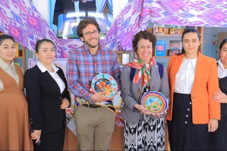 Представители дипломатического корпуса посетили северный регион Навоийской области