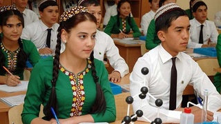 Туркманистон мактаблари дарс янги тартиб жорий этилади