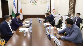 Osiyo oʻq otish konfederatsiyasi prezidenti Shayx Salmon Al Sabah MOQga tashrif buyurdi