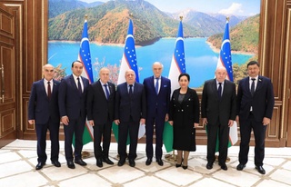 Senat Raisi MDH davlatlarining gumanitar hamkorlik boʻyicha davlatlararo jamgʻarmasi boshqaruvi vakillari bilan uchrashdi