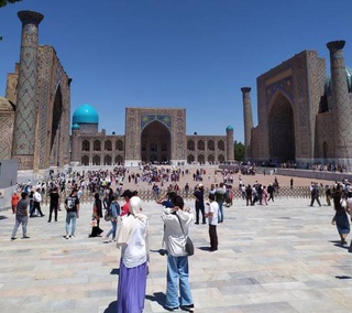 В 2022 году комплекс «Регистон» в Самарканде посетили более 1 млн туристов