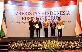 The Uzbek Foreign Minister spoke at the first Uzbek-Indonesian business forum in Jakarta
