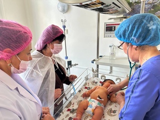 Toshkent viloyatida salkam 7 kg lik chaqaloq tugʻildi