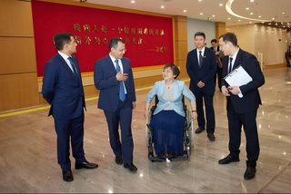 A delegation from the National Social Protection Agency is in China to share experiences in the field of social support