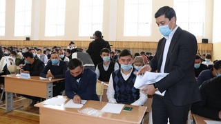 Самарқандда математика фани ўқитувчилари ўртасида олимпиада бошланди