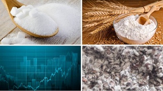 На Узбекской республиканской товарно-сырьевой бирже снизились цены на муку, сахар и шелуху