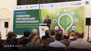 Ўзбекистонда яшил иқтисодиётни ривожлантириш масалалари Берлинда муҳокама қилинди