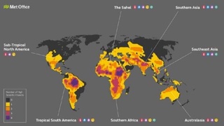Ҳаво ҳароратининг 2 даража кўтарилиши ортидан бир миллиард одамнинг ҳаёти хавф остида қолади
