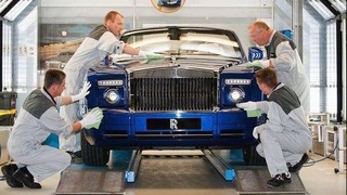 Роллс Ройс автомобилини йиғиш учун қанча вақт кетади?