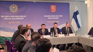 В Хельсинки прошел круглый стол с участием финских компаний и делегации Узбекистана