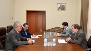 Исматулла Иргашев провел встречу с Послом России Олегом Мальгиновым