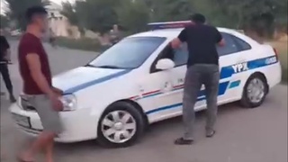 ГУБДД прокомментировали видео с избиением гражданина сотрудниками ДПС в Самаркандской области