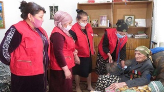 Акция поддержки малообеспеченных и престарелых