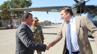 Ұлыбритания Қарулы Күштер министрі  Сұрхандария облысында болды